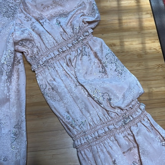 EUC Zadig & Voltaire- 100% Silk Pale Pink Blouse. Size- See Measurements - Picture 8 of 8